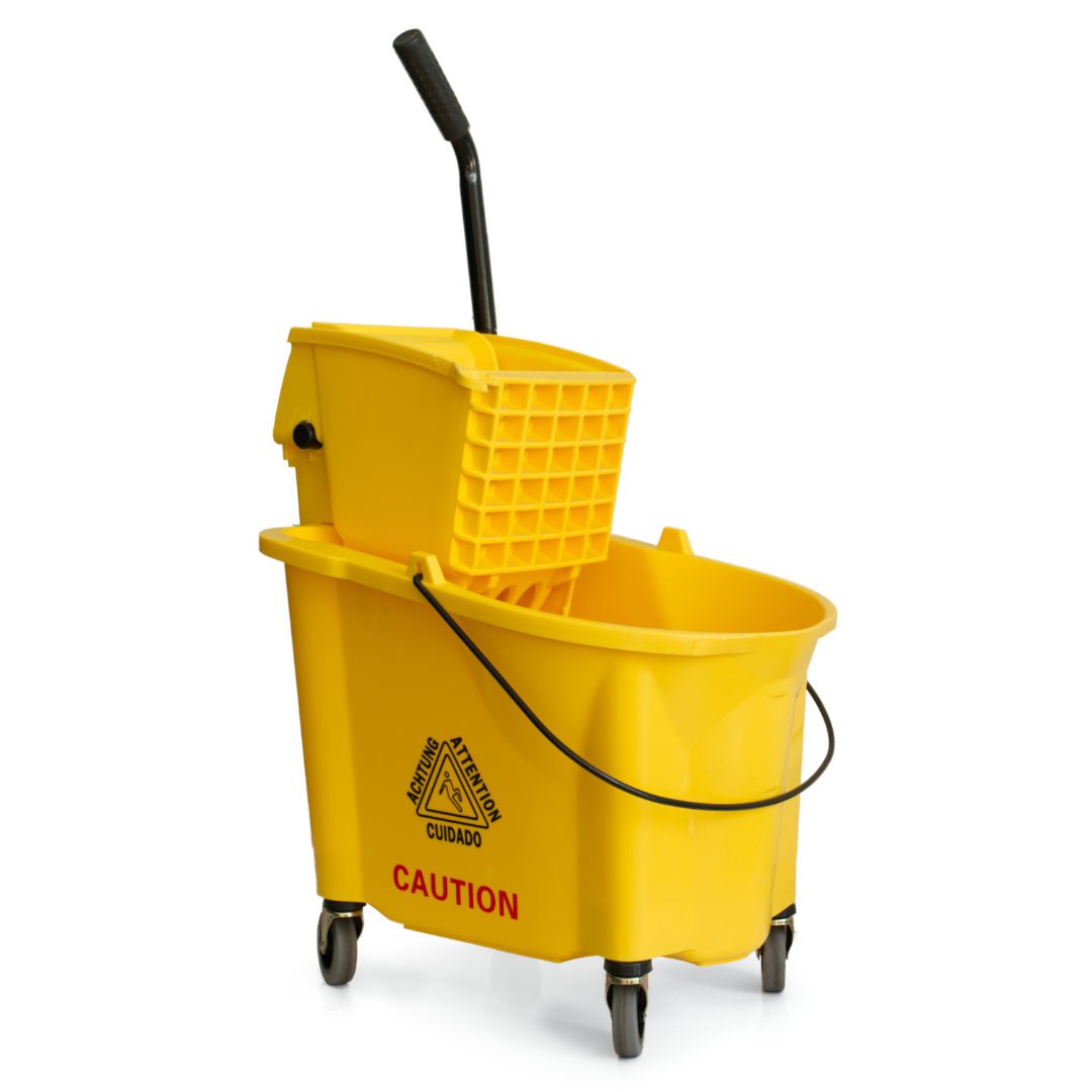 Cubo Exprimidor RM Amarillo de 36 Litros