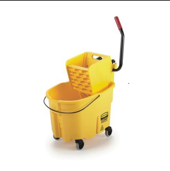 Balde Escurridor Rubbermaid Amarillo 33L