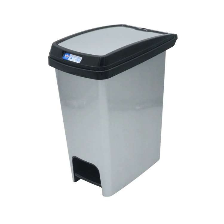 Cesto Star Metalizado 12.5L-3.3G Pedal Bolsa18