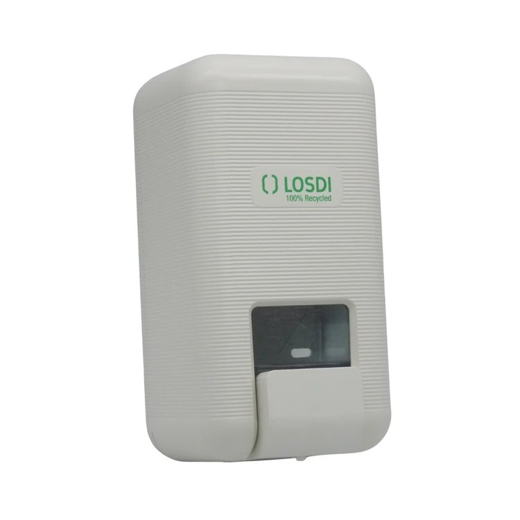Dispensador Jabón Rellenable 1000ml Blanco - Fabricado con 100% Materia Prima Reciclada