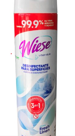 Aerosol Manual Wiese 333g/400ml-Fresh Linen Desinfectante