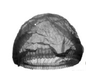 GORRITOS O MALLA CUBRE CABEZA NEGRO 100 UNIDADES